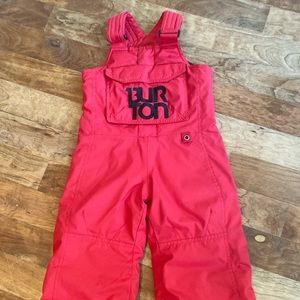 Kids Burton Bib snow pants